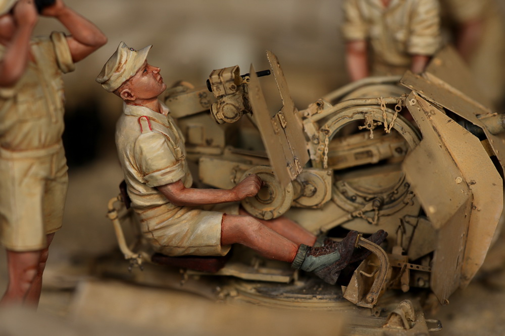 Dioramas and Vignettes: DAK AA artillery, photo #26