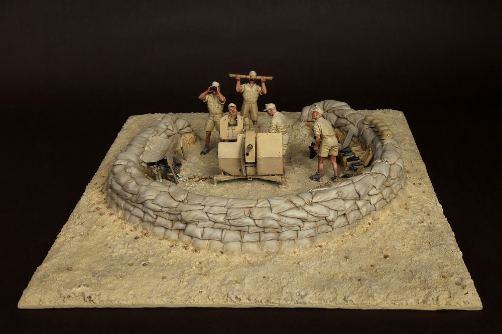 Dioramas and Vignettes: DAK AA artillery, photo #5