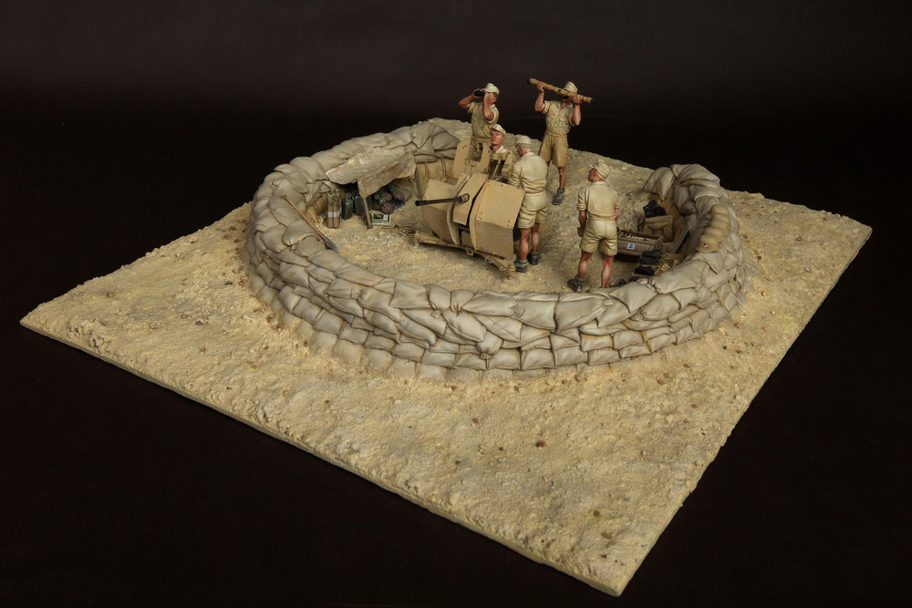Dioramas and Vignettes: DAK AA artillery, photo #6