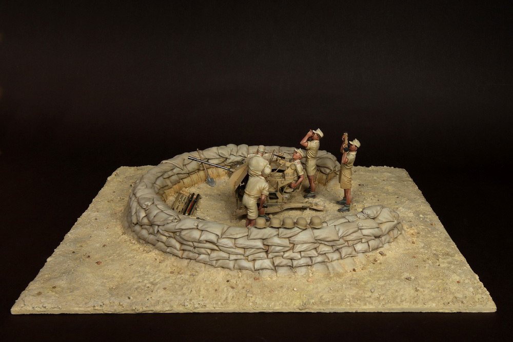 Dioramas and Vignettes: DAK AA artillery, photo #8