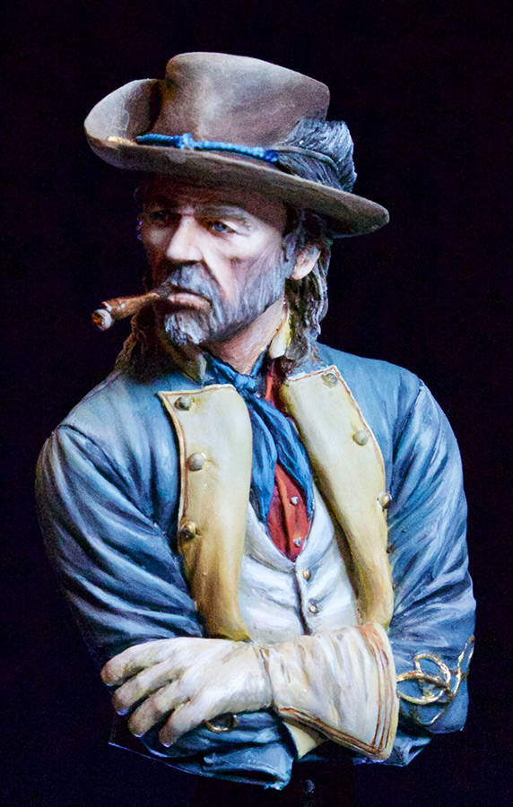 Figures: Confederate officer, photo #4