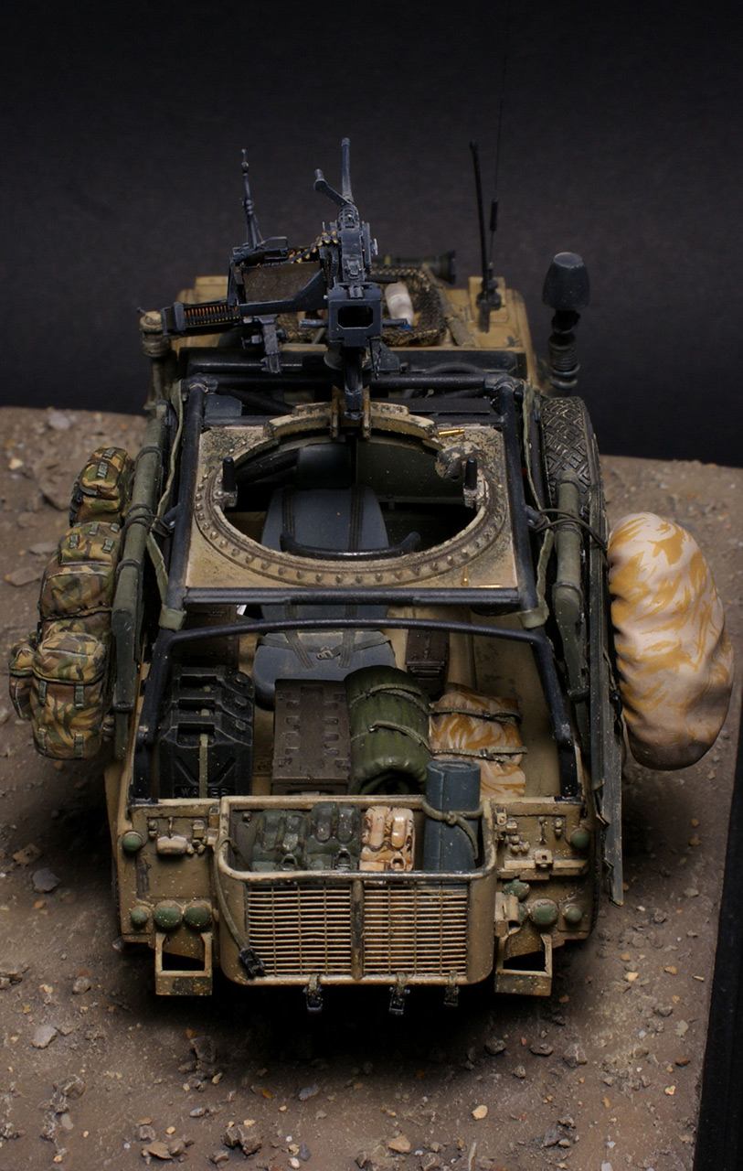 Dioramas and Vignettes: Land Rover WMIK. Afghanistan 2009, photo #12