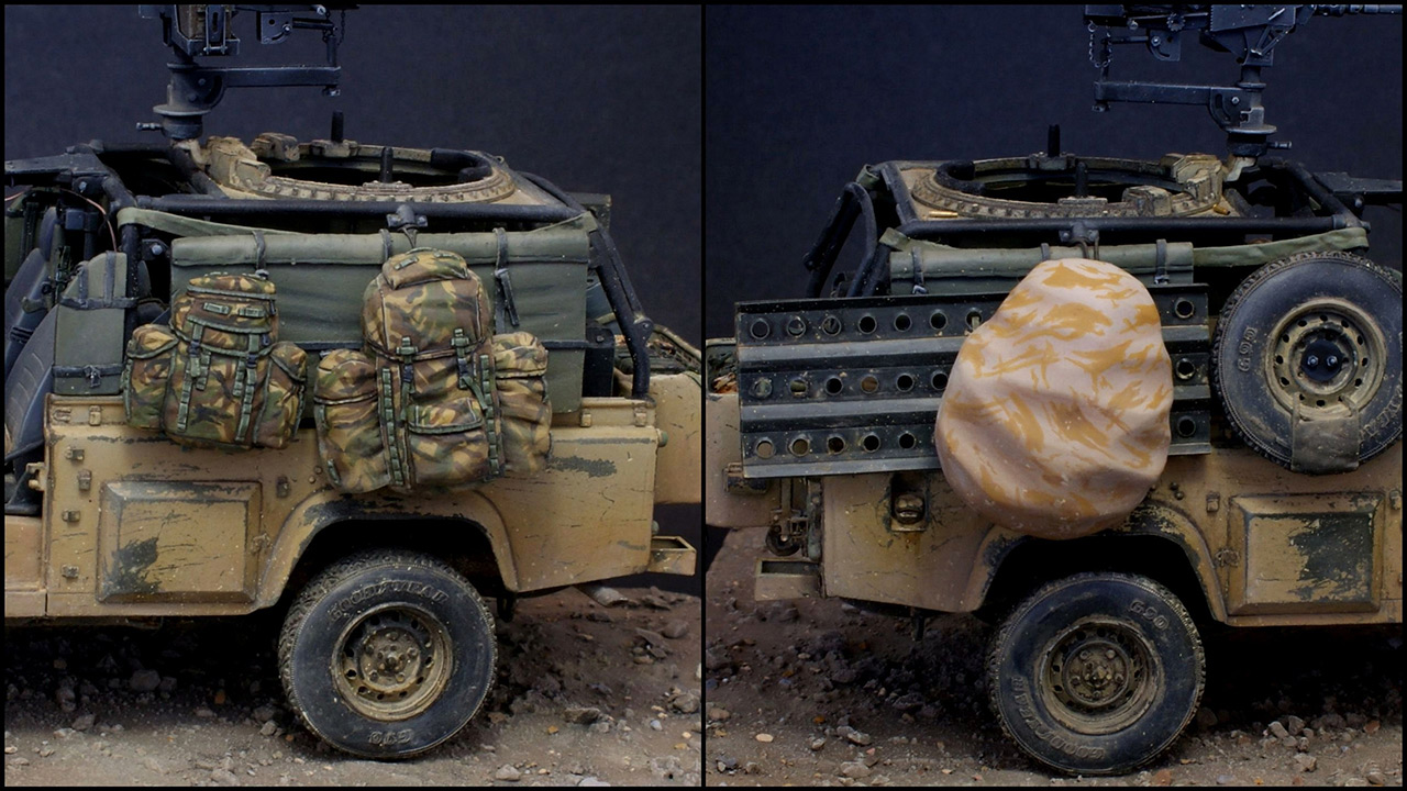 Диорамы и виньетки: Land Rover WMIK. Афганистан, 2009, фото #18
