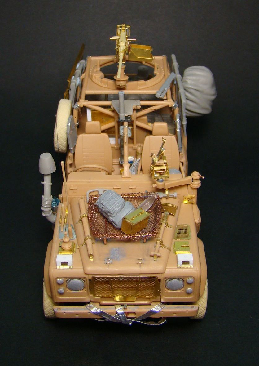 Dioramas and Vignettes: Land Rover WMIK. Afghanistan 2009, photo #21