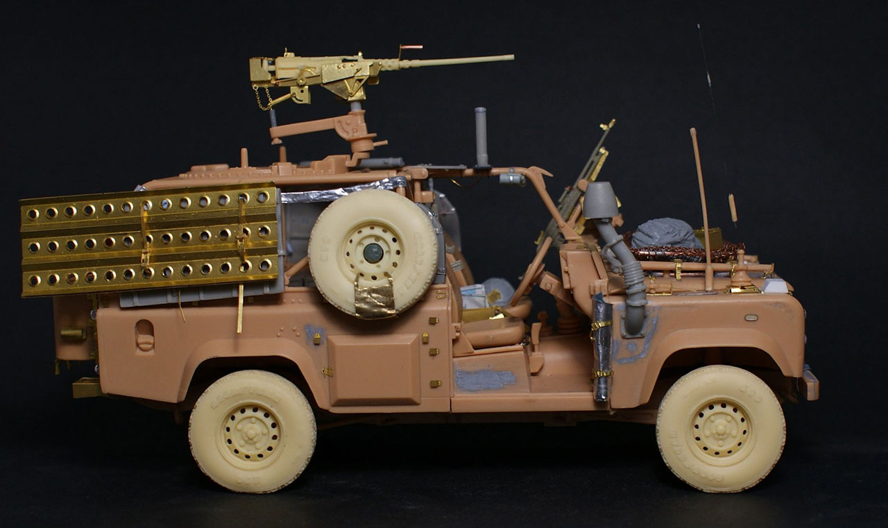 Dioramas and Vignettes: Land Rover WMIK. Afghanistan 2009, photo #24