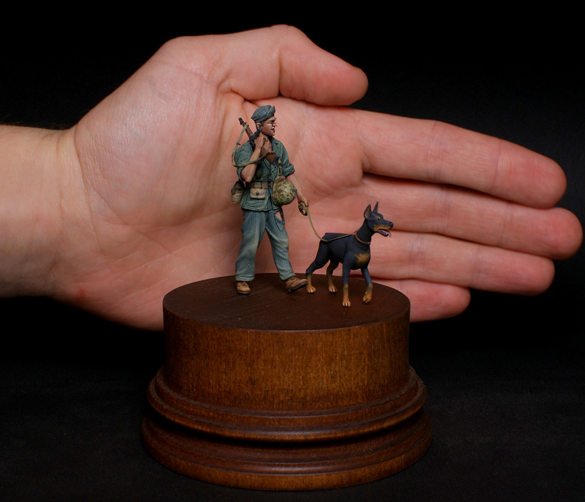 Dioramas and Vignettes: USMC. Pacific, photo #7