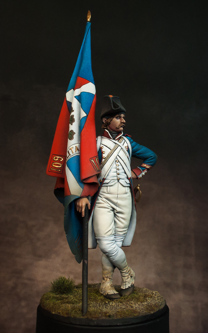 Figures: French revolutionary standard bearer, photo #4