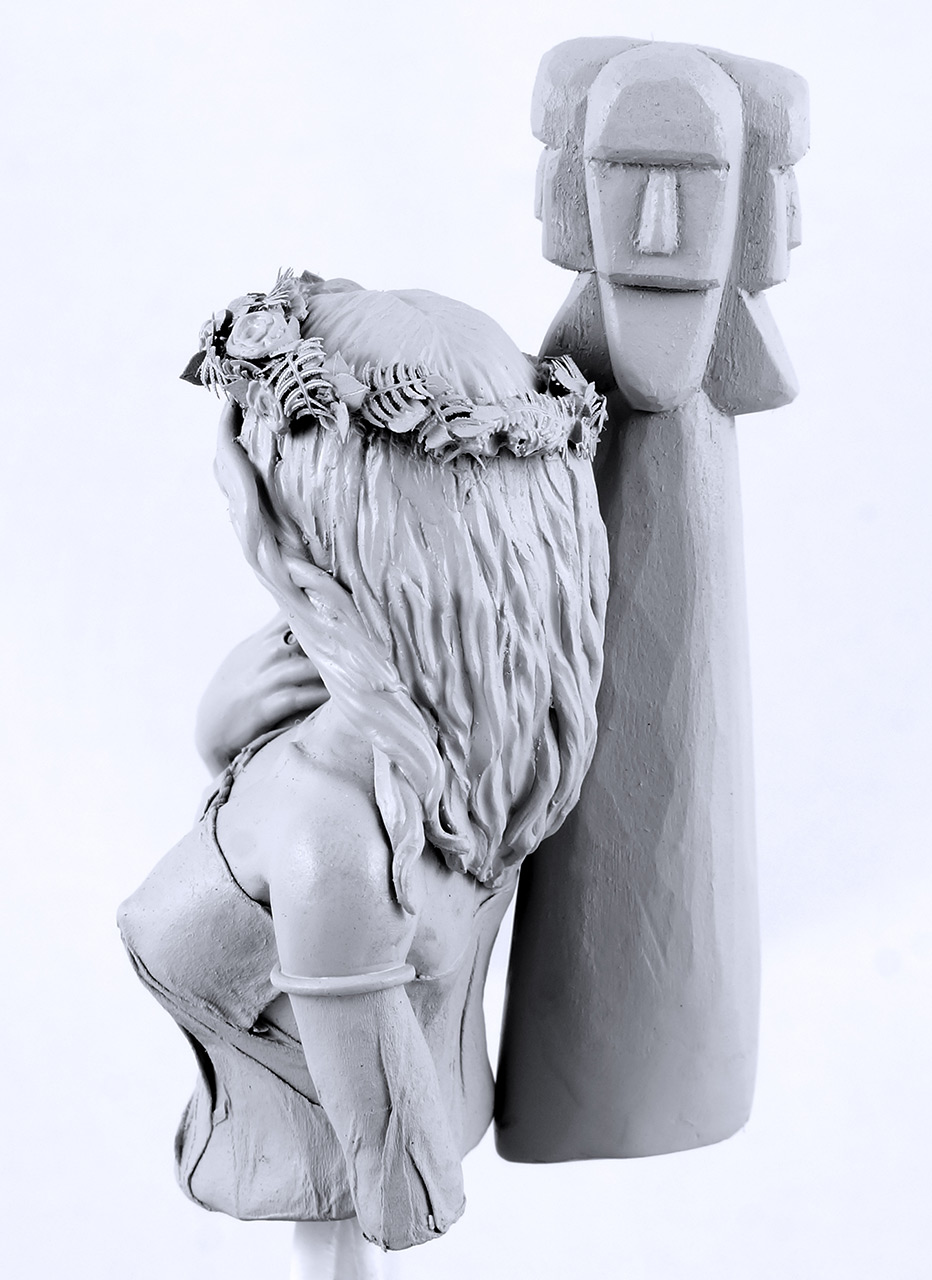 Скульптура: Славянка. Ночь Ивана Купалы, фото #3