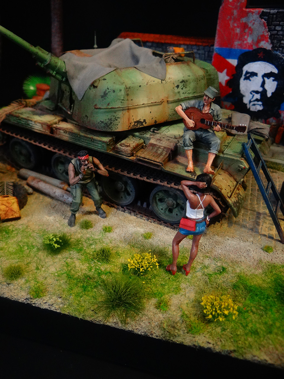 Dioramas and Vignettes: ZU-57-2. Island of Freedom, photo #8