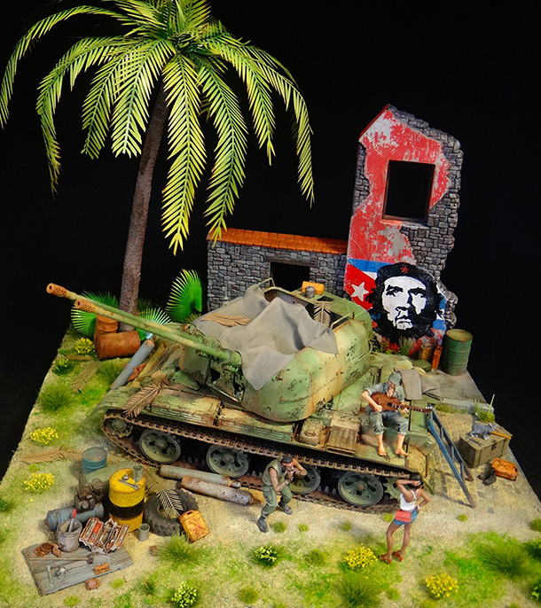 Dioramas and Vignettes: ZU-57-2. Island of Freedom