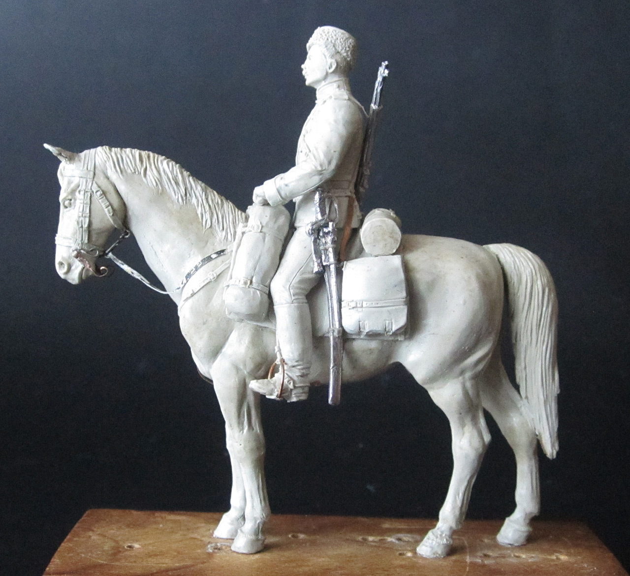 Скульптура: Рядовой армейского драгунского полка, 1897-1907гг., фото #1