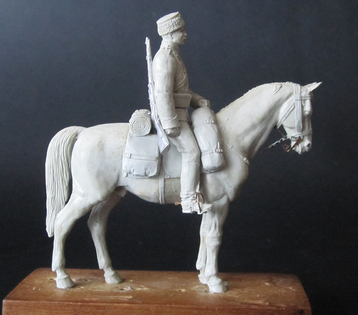 Скульптура: Рядовой армейского драгунского полка, 1897-1907гг., фото #2