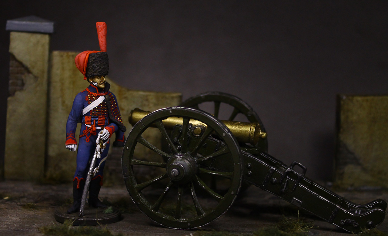 Figures: Gunner, Guard mounted artillery, 1814, photo #2