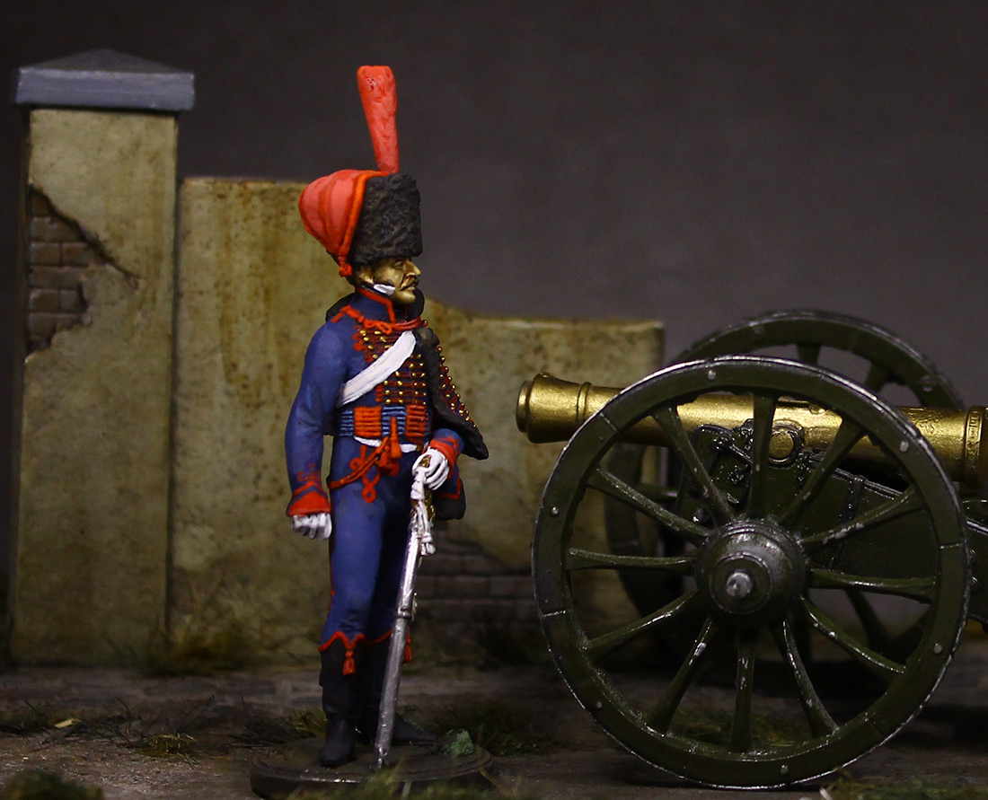 Figures: Gunner, Guard mounted artillery, 1814, photo #4