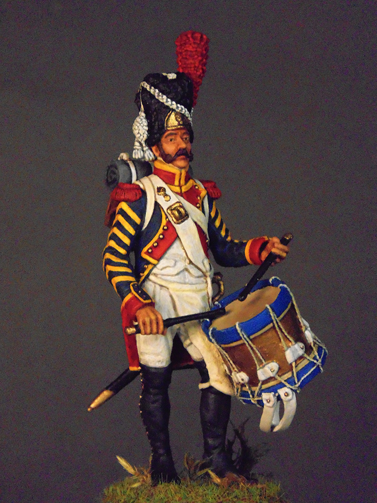 Figures: Drummer, line infantry grenadiers, photo #1