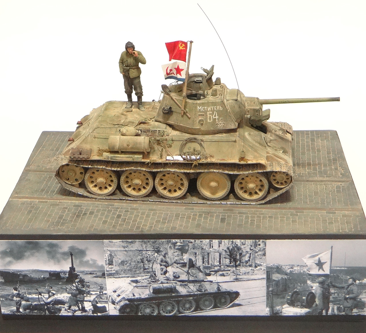 Dioramas and Vignettes: T-34-76. Crimea, 1944, photo #3