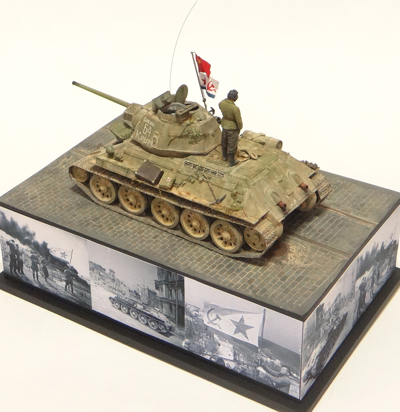 Dioramas and Vignettes: T-34-76. Crimea, 1944, photo #5