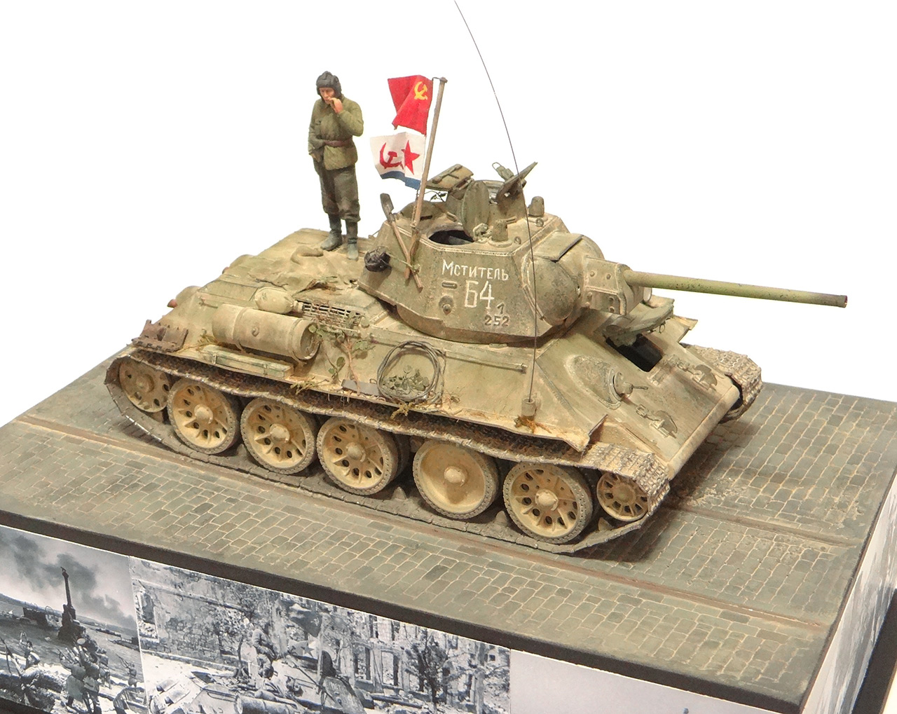 Dioramas and Vignettes: T-34-76. Crimea, 1944, photo #7