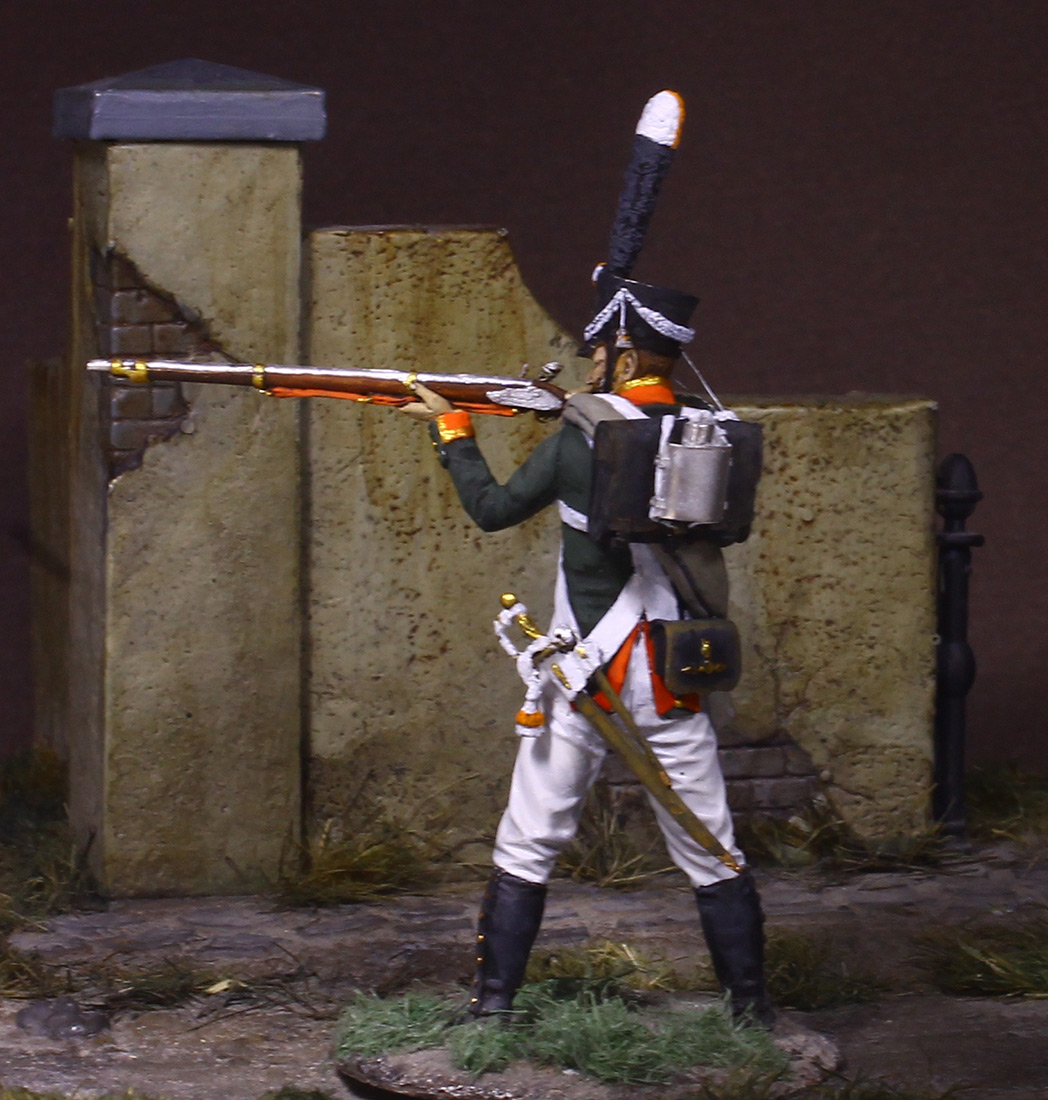Figures: NCO, Grenadier company of Selenginsky inf. regt, 1812, photo #2