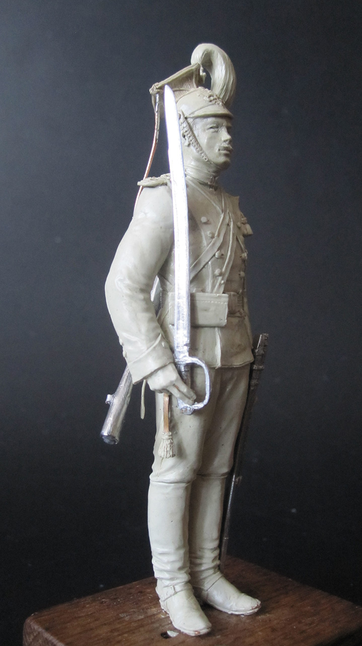 Sculpture: Private, army lancers, 1908-14, photo #2