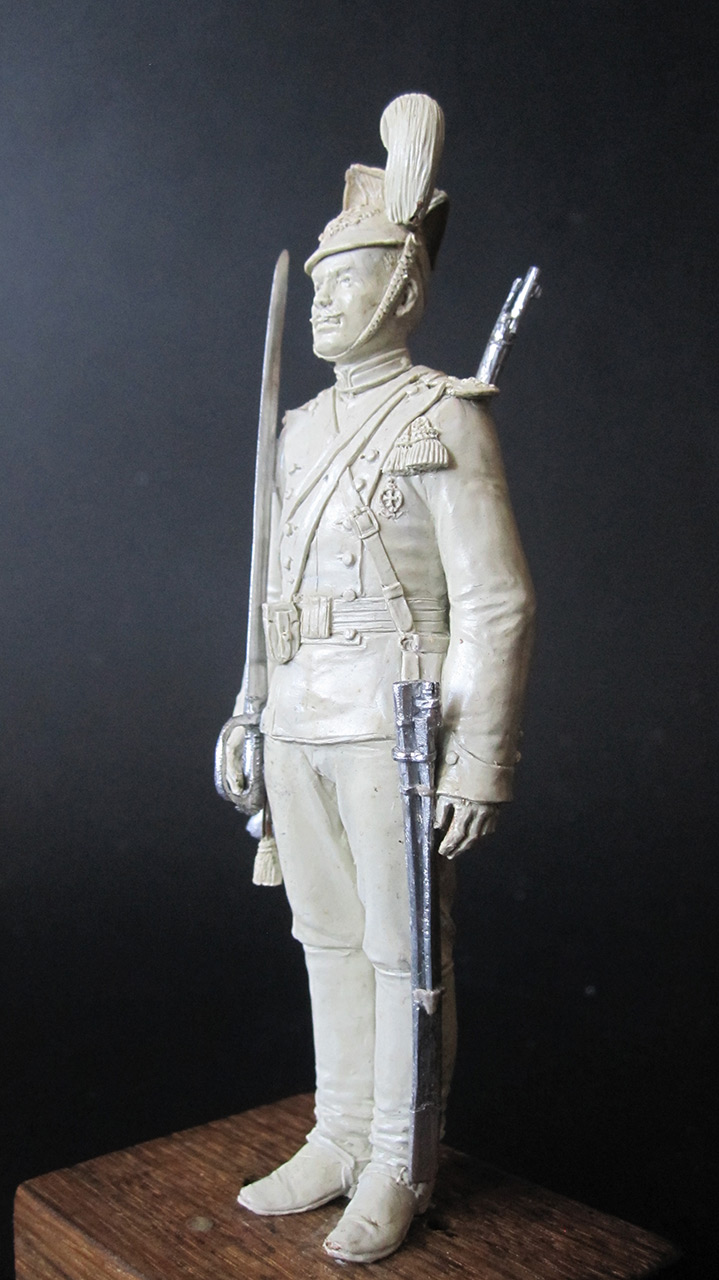 Sculpture: Private, army lancers, 1908-14, photo #3