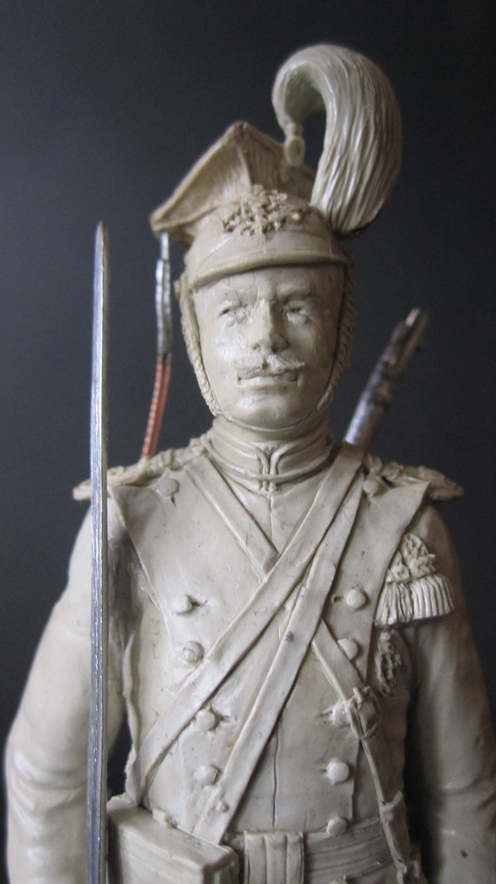 Sculpture: Private, army lancers, 1908-14, photo #6