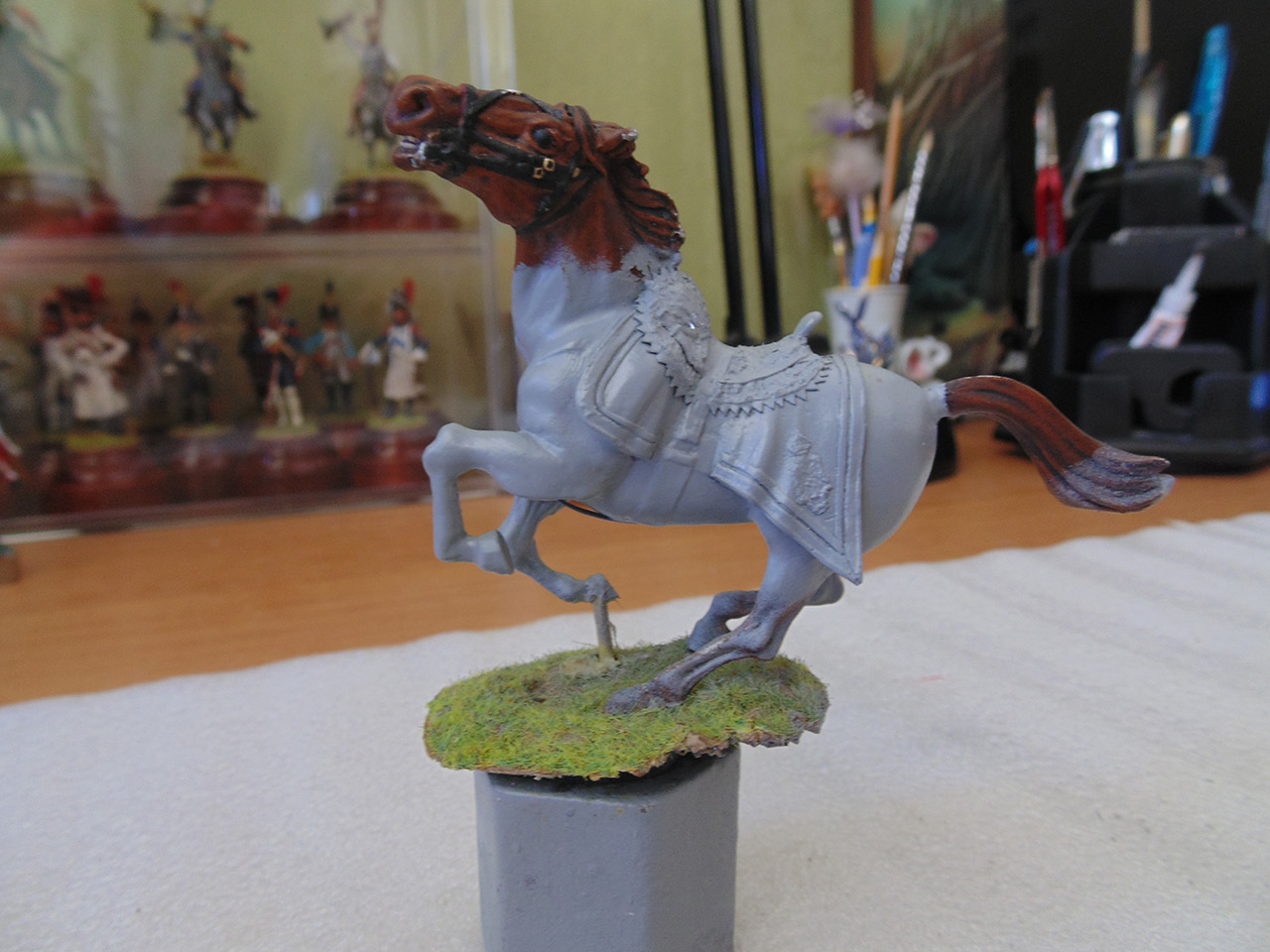 Sculpture: Red lancer, photo #8