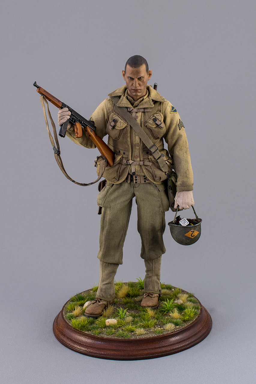 Фигурки: Сержант 2-го батальона рейнджеров. Франция. Июнь 1944 ., фото #1