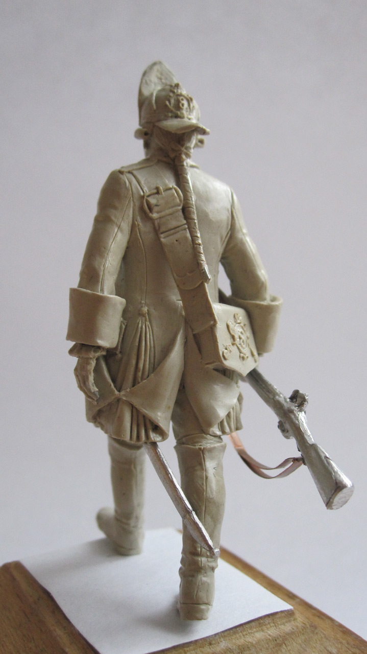 Sculpture: Grenadier. Russia, 1759, photo #2