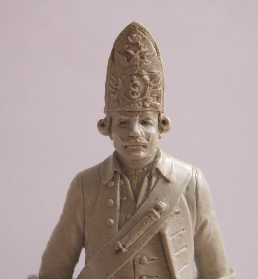 Sculpture: Grenadier. Russia, 1759, photo #4