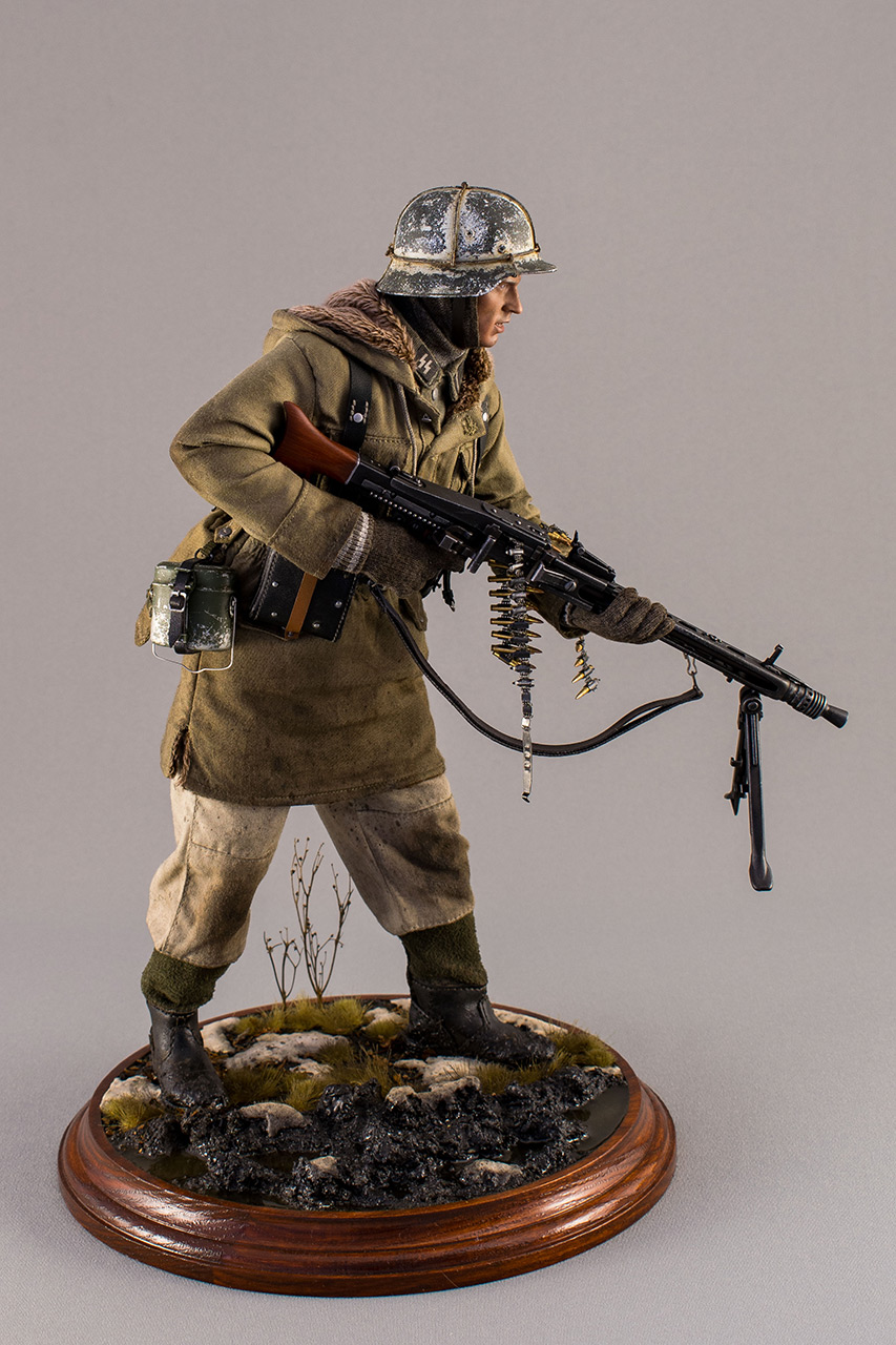 Фигурки: Пулеметчик дивизии СС Викинг, фото #3