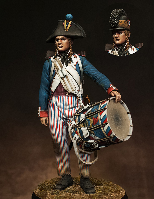 Фигурки: Французский революционный барабанщик