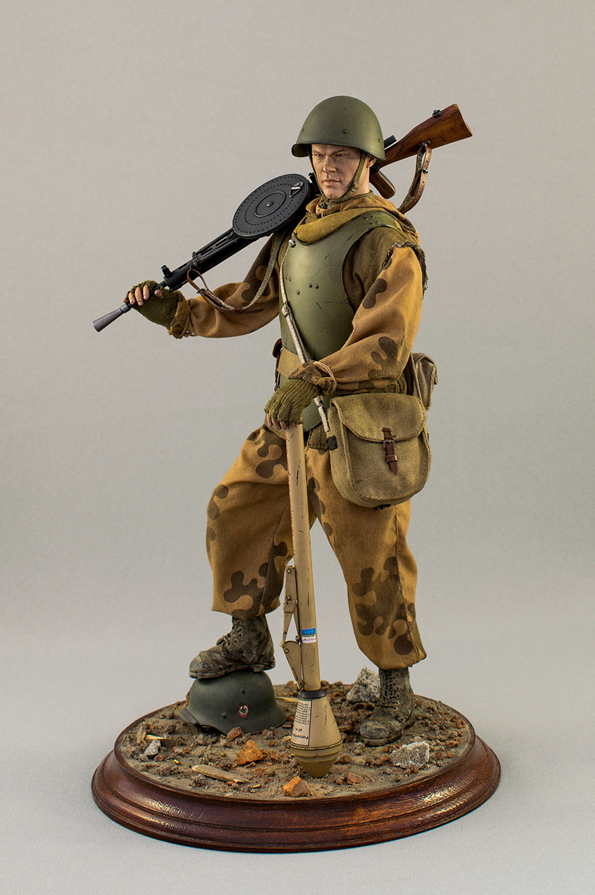 Фигурки: Советский пулеметчик ШИСБр. Германия. Май 1945 г., фото #9
