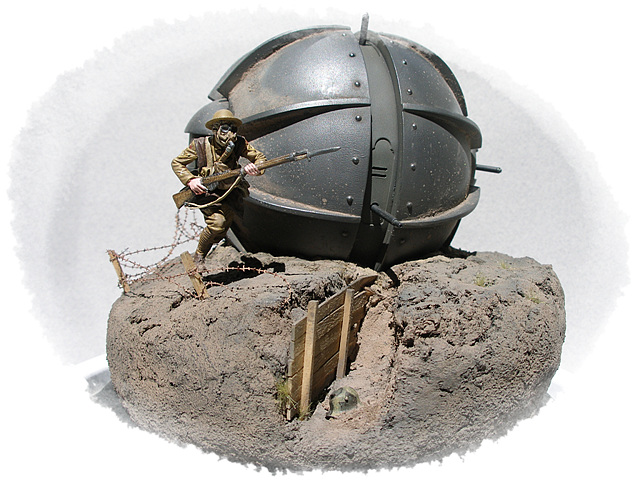 Dioramas and Vignettes: Tumbleweed Tank, photo #3