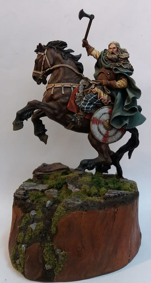 Диорамы и виньетки: Викинг из мира фэнтези, фото #8