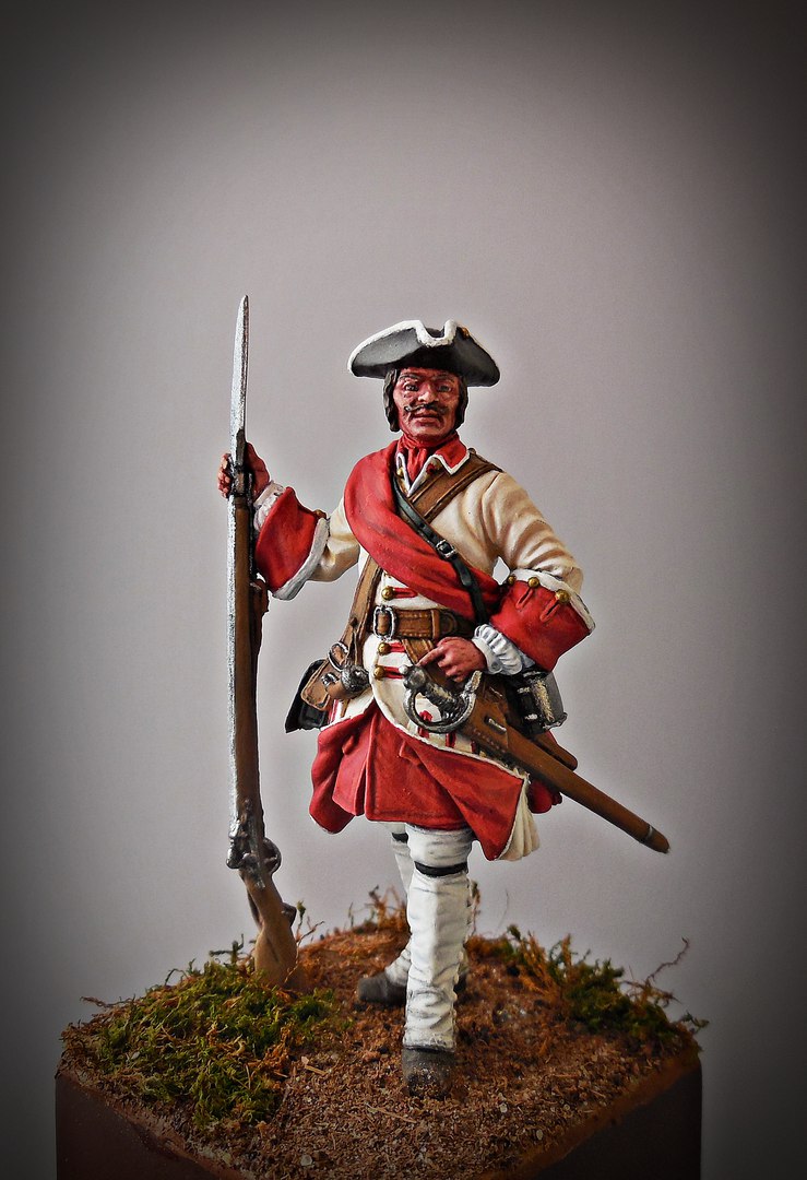 Figures: Corporal of line infantry, Russia, 1708-20, photo #2