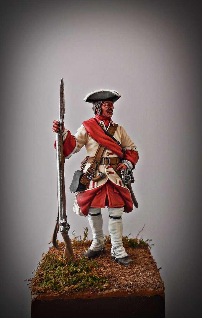 Figures: Corporal of line infantry, Russia, 1708-20, photo #9