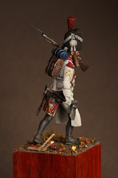 Figures: Pioneer, Dutch grenadiers. France 1812, photo #6