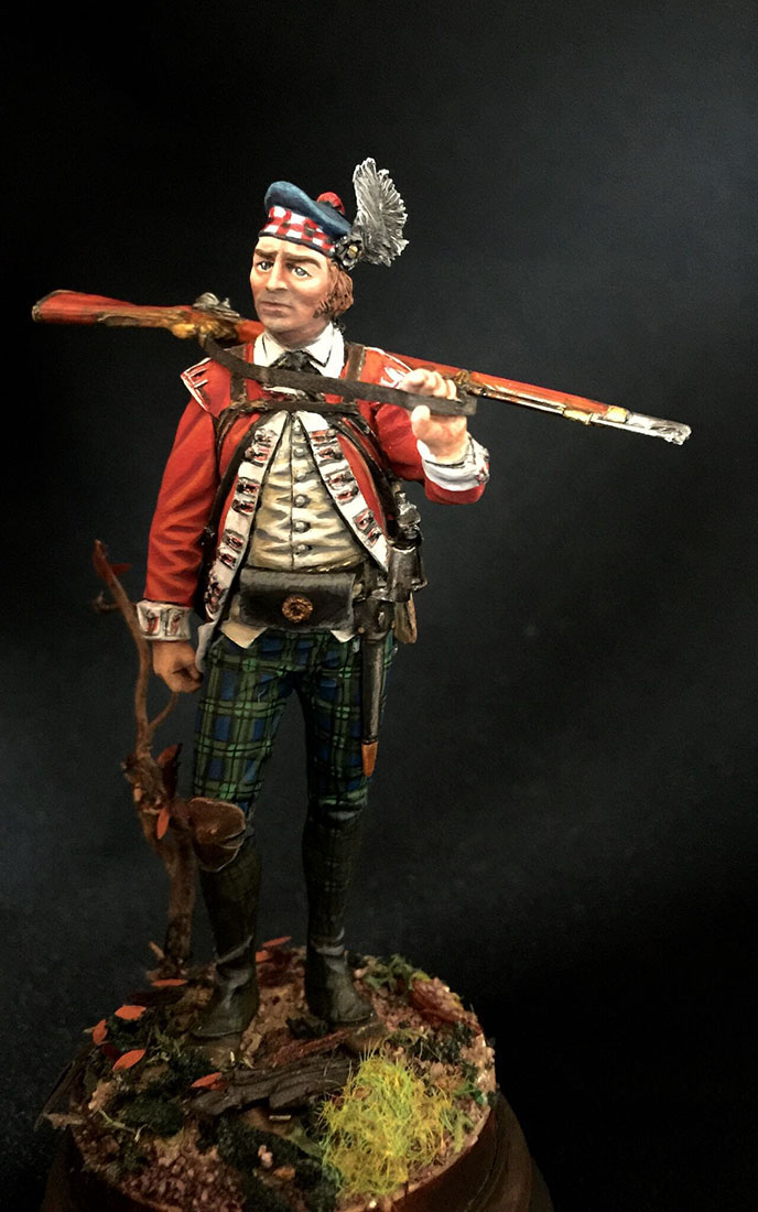 Figures: Grenadier 71st foot, Fraser’s Highlanders, 1780, photo #1
