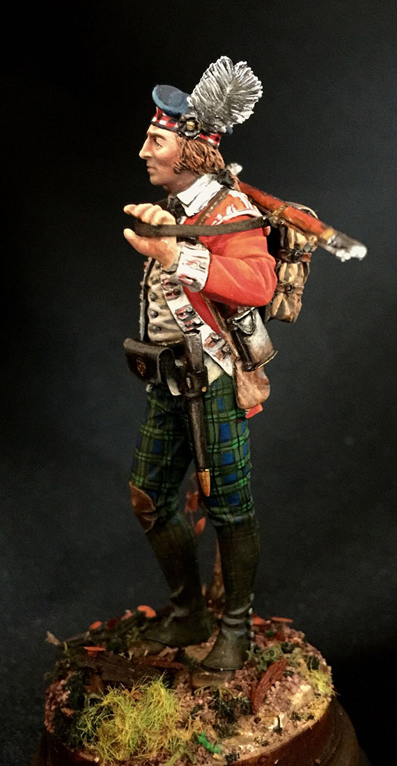 Figures: Grenadier 71st foot, Fraser’s Highlanders, 1780, photo #2