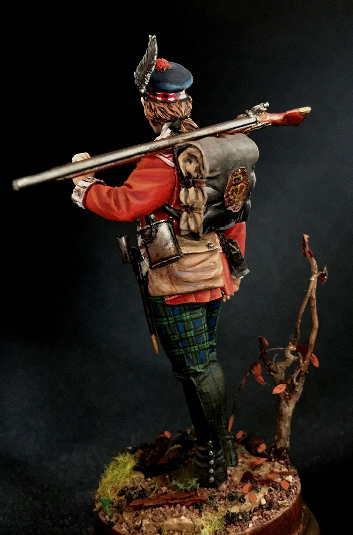Figures: Grenadier 71st foot, Fraser’s Highlanders, 1780, photo #3