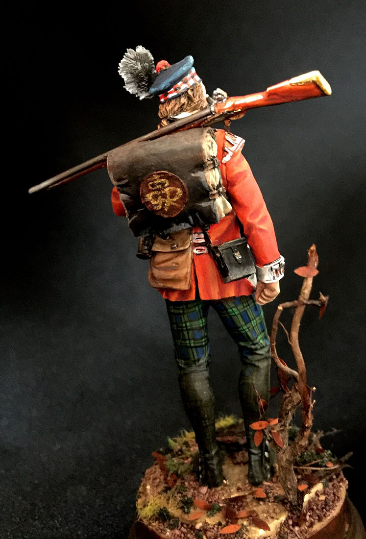 Figures: Grenadier 71st foot, Fraser’s Highlanders, 1780, photo #4