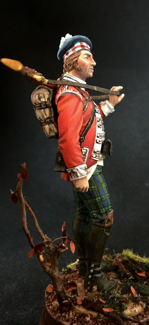 Figures: Grenadier 71st foot, Fraser’s Highlanders, 1780, photo #5