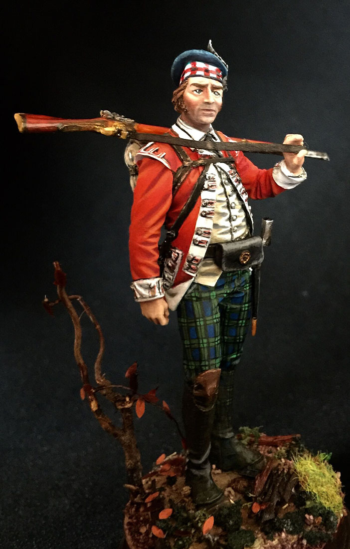 Figures: Grenadier 71st foot, Fraser’s Highlanders, 1780, photo #6