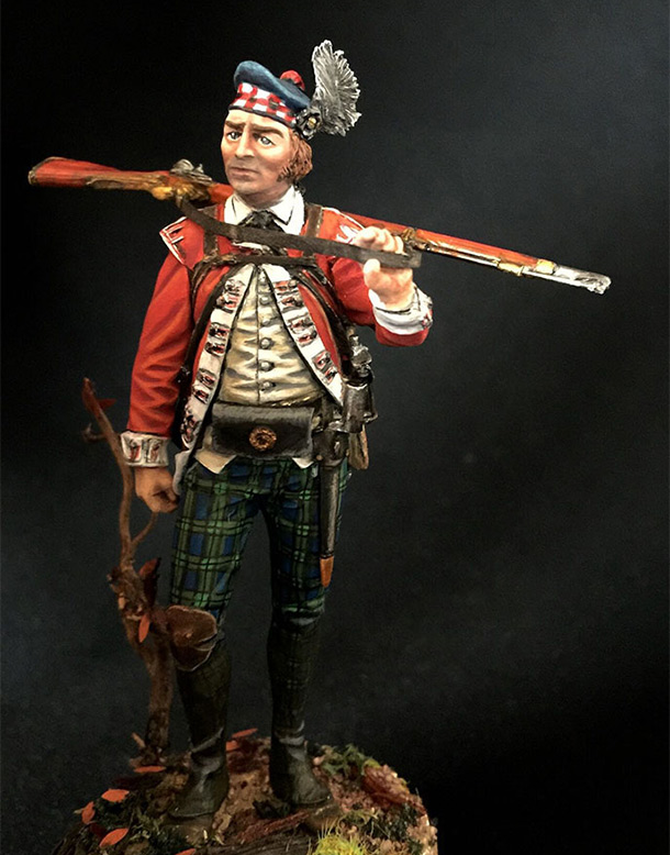 Figures: Grenadier 71st foot, Fraser’s Highlanders, 1780