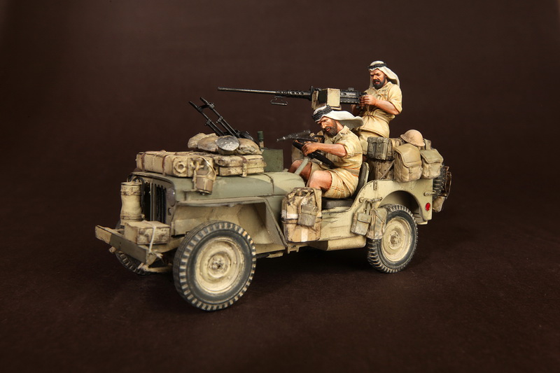 Figures: LRDG/SAS jeeps, photo #2