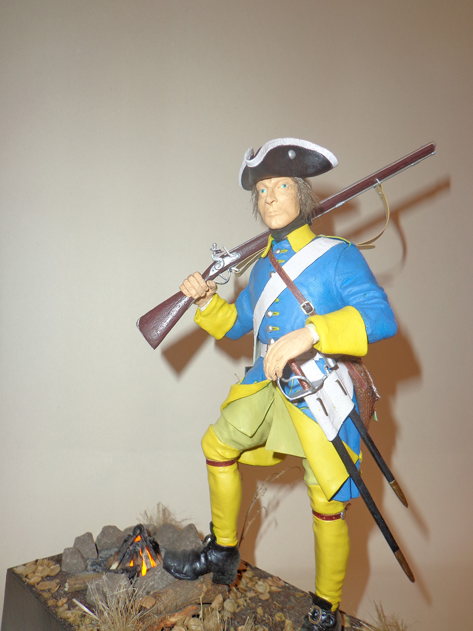 Sculpture: Swedish infantryman. Northern War, photo #1
