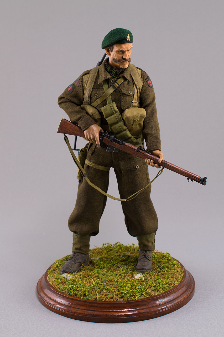 Figures:  Royal Marine Commando. France, 1944, photo #2