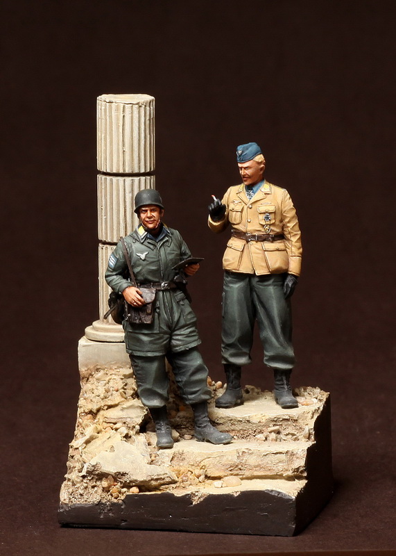 Figures: German paratroopers. Crete, 1941, photo #1