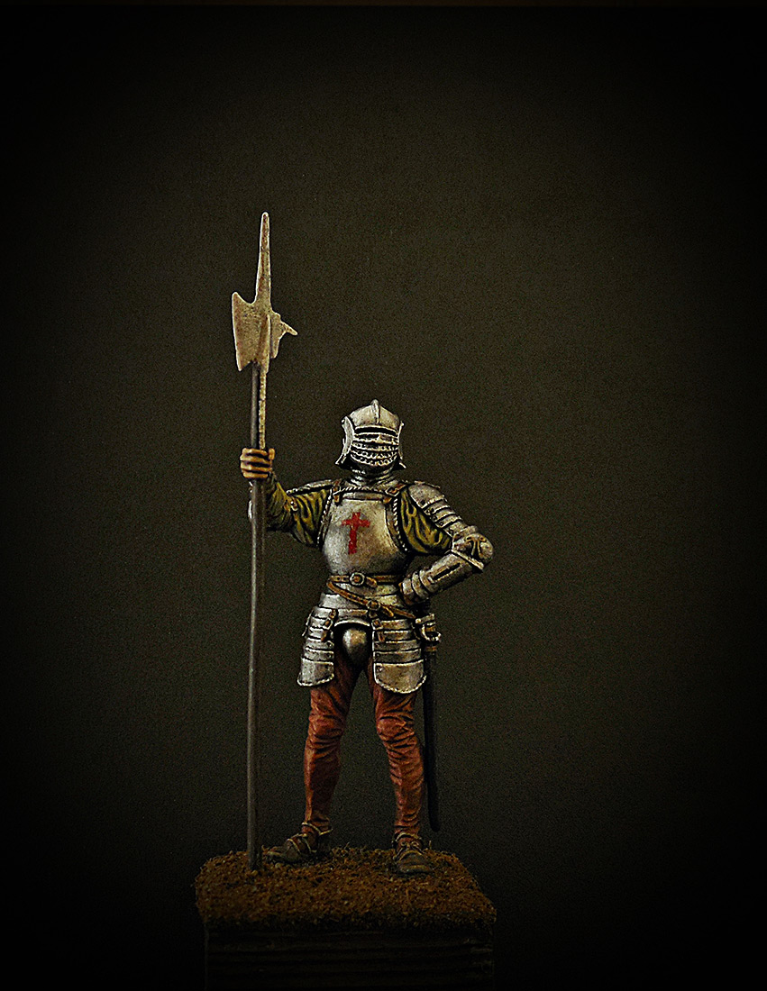 Figures: English halberdier, 1513, photo #1